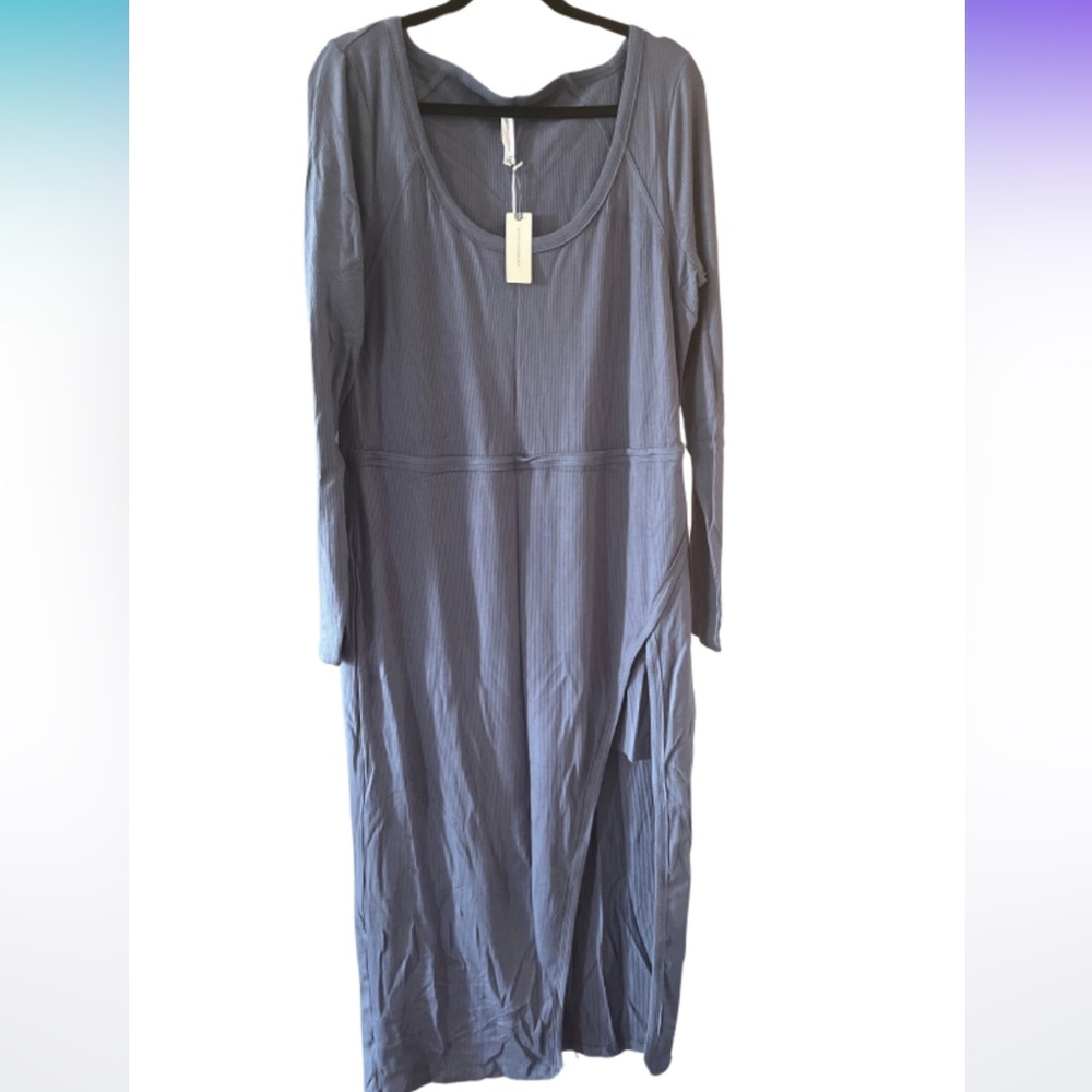 NWT - Daily Practice by Anthropologie Scoop-Neck midi wrap dress